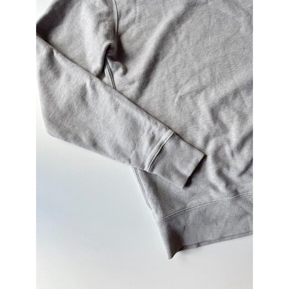 STUSSY Heather Grey Cotton Terry "Black Sheep" Relaxed Sweatshirt, Size M - Picture 7 of 15